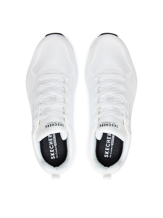 Skechers Sneakersy Skechers Tres-Air Uno-Revolution-Airy 183070/WHT Biela