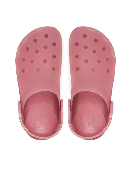 Crocs Klapki Crocs Classic Frosted Clog 210928 Różowy