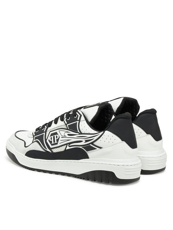 PHILIPP PLEIN Снікерcи PHILIPP PLEIN SAES MSC4017 PLE010N0102 Білий