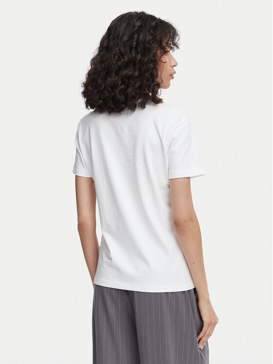 Beverly Hills Polo Club Beverly Hills Polo Club Camiseta P-SS26W-TS516518 Blanco Regular Fit