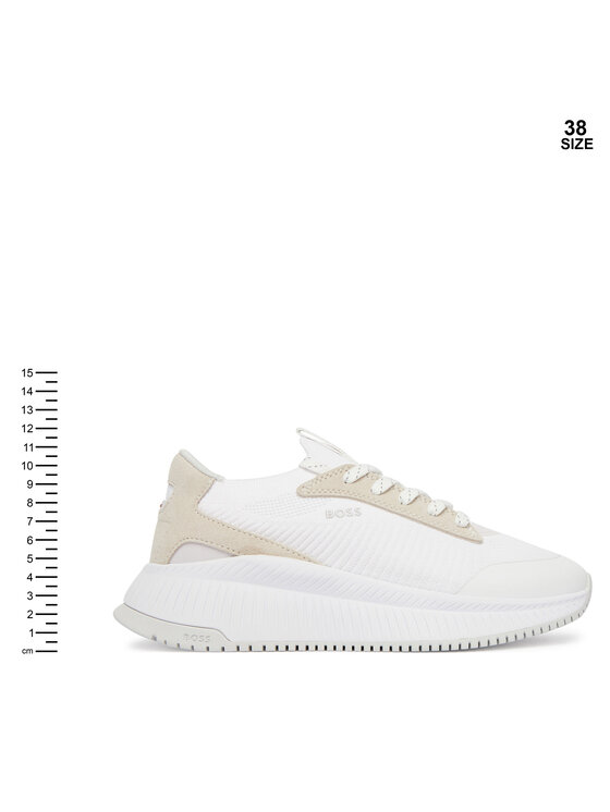 BOSS Sneakersy BOSS J53173 S Biela