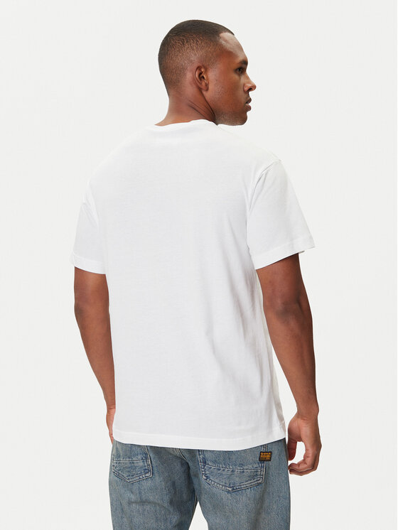 Versace Jeans Couture Versace Jeans Couture Camiseta 79GAHT06 CJ00T Blanco Regular Fit