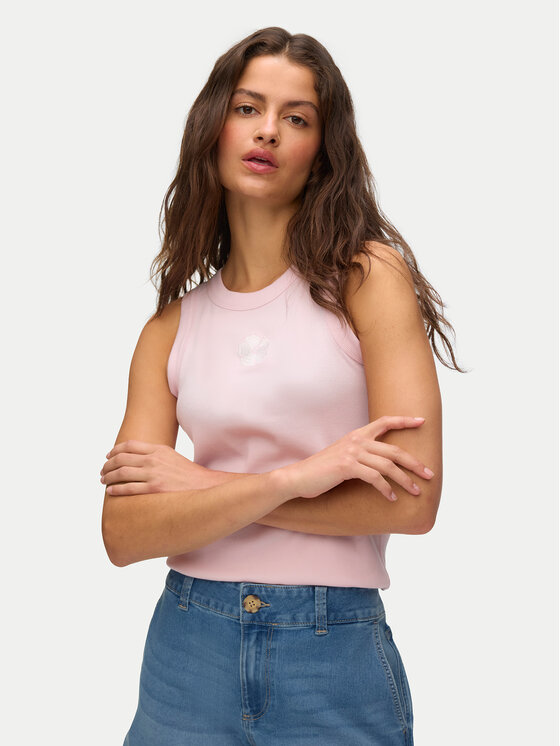 Vero Moda Vero Moda Top Nira 10341982 Rosa claro Slim Fit