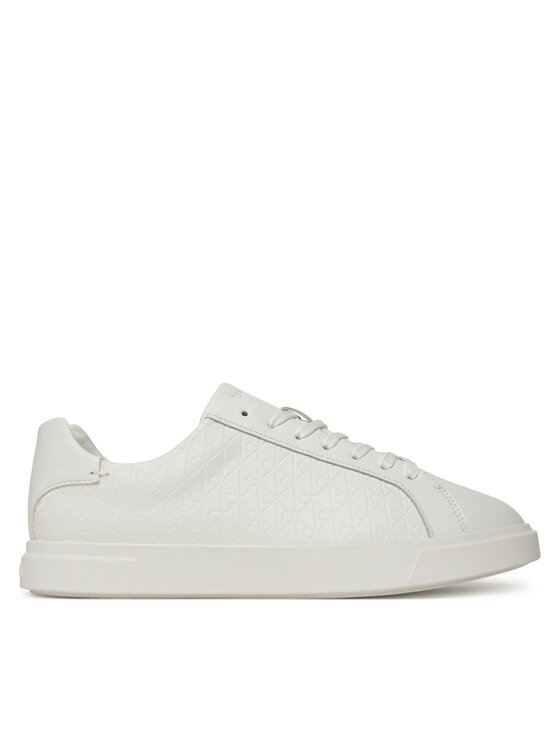 Calvin Klein Sneakers Calvin Klein Low Pro Cups Lace Up Lth Aop HW0HW02817 Alb
