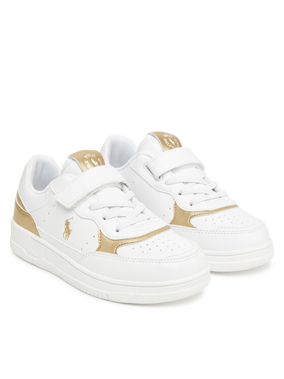 Polo Ralph Lauren Снікерcи Polo Ralph Lauren Masters Court II Ps RL03403103 Білий