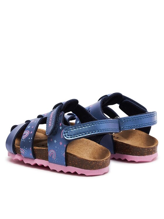 Geox Sandales Geox B Sandal Chalki Girl B452RA 000NF CF48T M Tumši zils