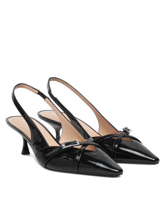 Stuart Weitzman Туфлі Stuart Weitzman Georgie Slingback 50 SM977 Чорний