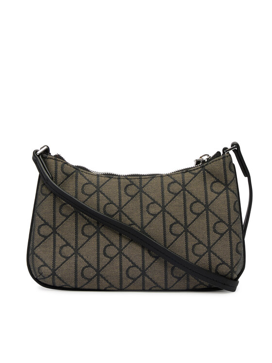 Calvin Klein Torebka Calvin Klein Emblem Aop LV04F1164G Czarny