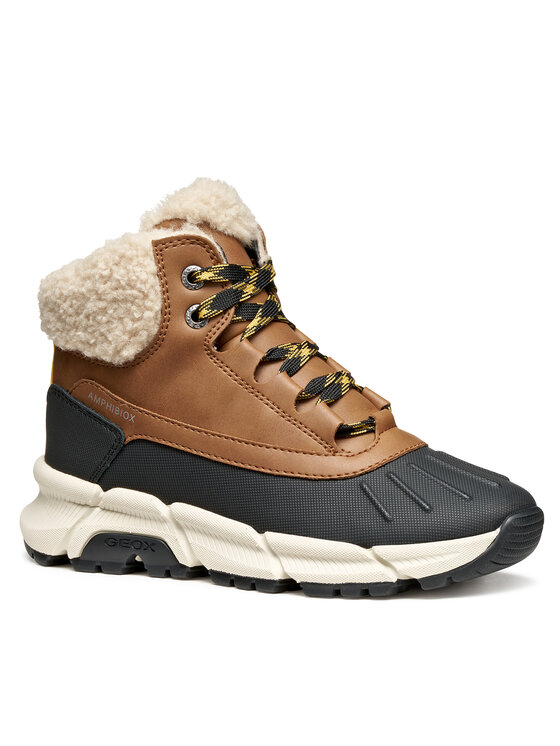 Geox Polacchine Geox J Flexyper Plus J56LCB 0ME50 C0324 D Marrone