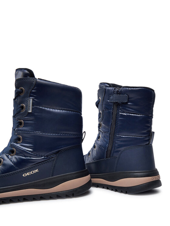 Geox Čižmy Geox J Adelhide Girl B Ab J16EWA 0LVBC C4002 S Tmavomodrá