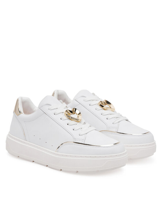 LOVE MOSCHINO Снікерcи LOVE MOSCHINO JA15214G1MIA610A Білий