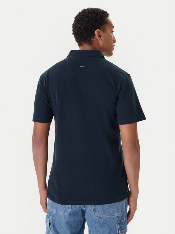 Quiksilver Quiksilver Polo Pique EQYKT04392 Azul marino Regular Fit