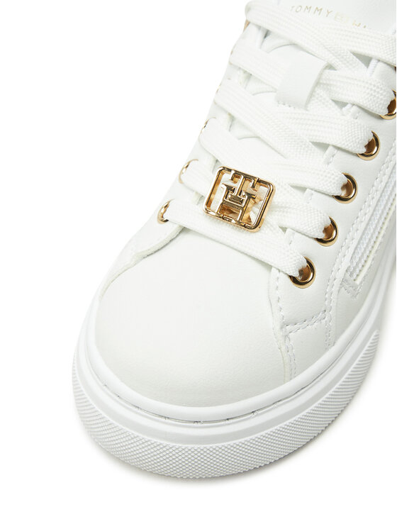 Tommy Hilfiger Superge Tommy Hilfiger Low Cut Lace-Up Sneaker T3A9-33743-1355 M Bela