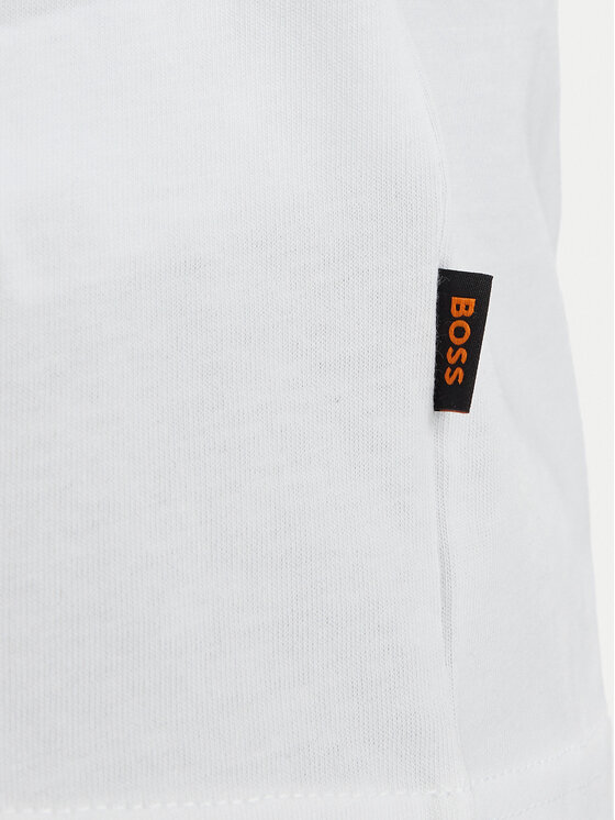 BOSS BOSS Camiseta Creature 50561861 Crema Regular Fit