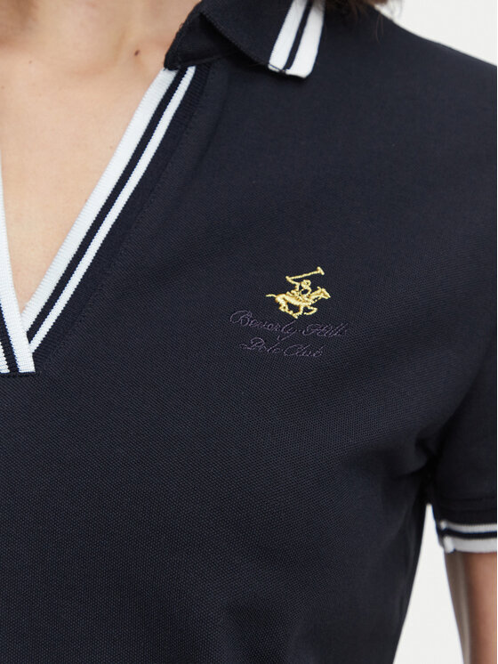 Beverly Hills Polo Club Beverly Hills Polo Club Polo P-SS26W-P0300 Azul marino Regular Fit