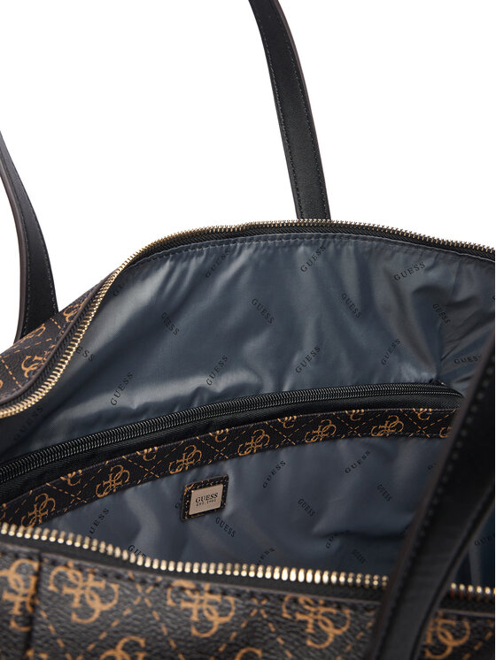 Guess Дамска чанта Guess Latona TWHQ92 11017 Тъмнокафяв