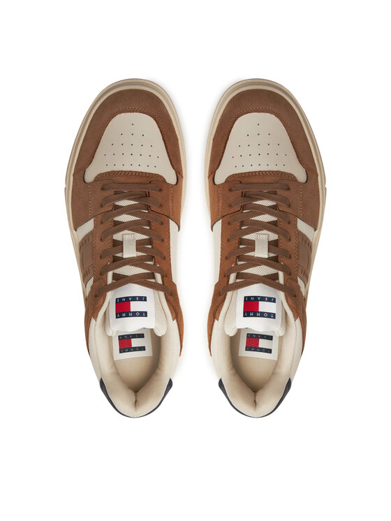 Tommy Jeans Snīkeri Tommy Jeans EM0EM01457 Brūns