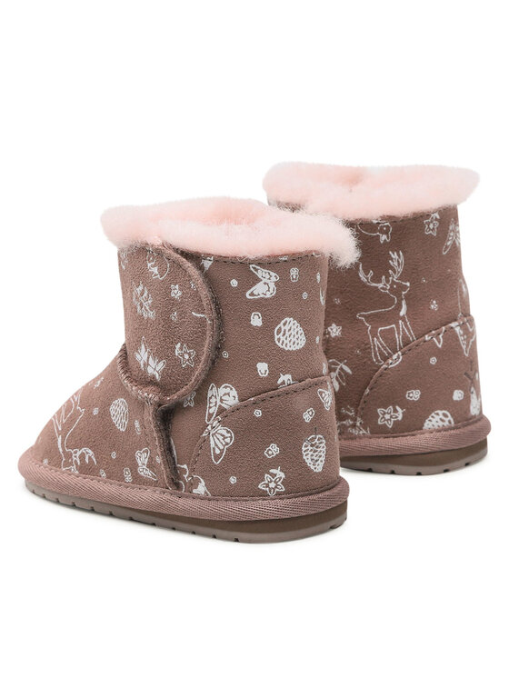 EMU Australia Škornji za sneg EMU Australia Woodland Toddle B12765 Rjava