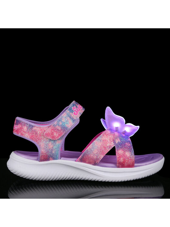 Skechers Босоніжки Skechers Jumpsters Sandal-Butterfly Brites 303109L/LVMT Фіолетовий