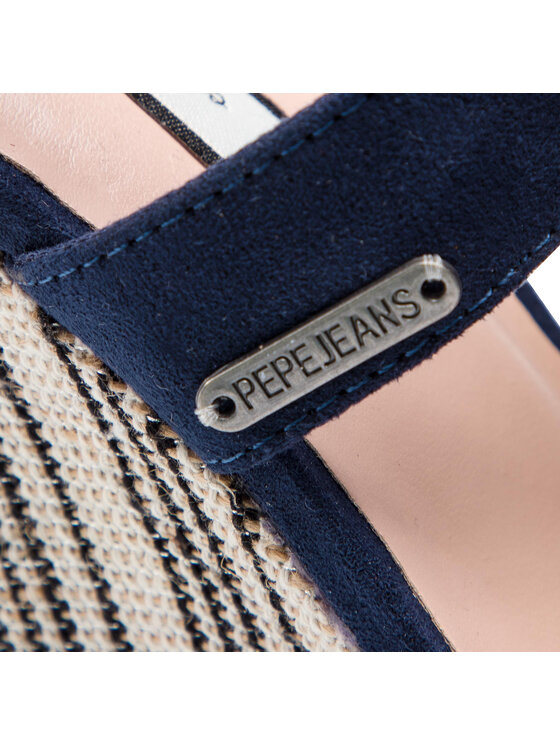 Pepe Jeans Еспадрильї Pepe Jeans Ohara Smart PLS90379 Cиній