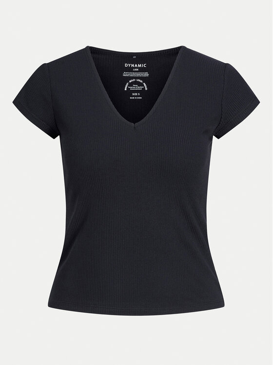 JJXX JJXX Футболка Hayden 12249361 Чорний Slim Fit