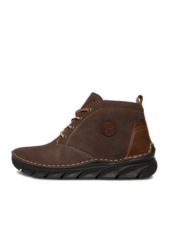 Rieker Kotníková obuv Rieker CEO-55036-25 Hnědá