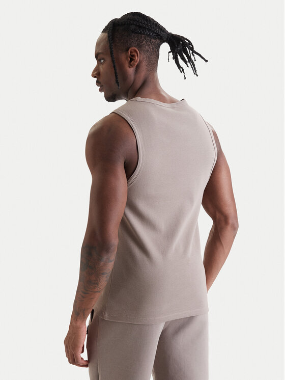 HUGO HUGO Camiseta sin mangas Dapota 50563744 Marrón Slim Fit