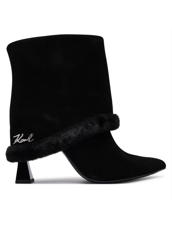 KARL LAGERFELD Čizme KARL LAGERFELD Debutante KL32052 Crna