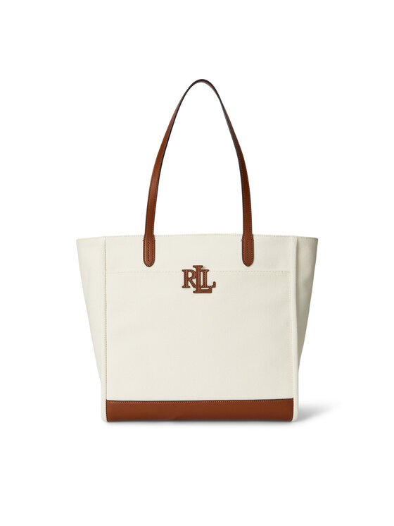 LAUREN RALPH LAUREN Torebka LAUREN RALPH LAUREN 431982234003 Écru