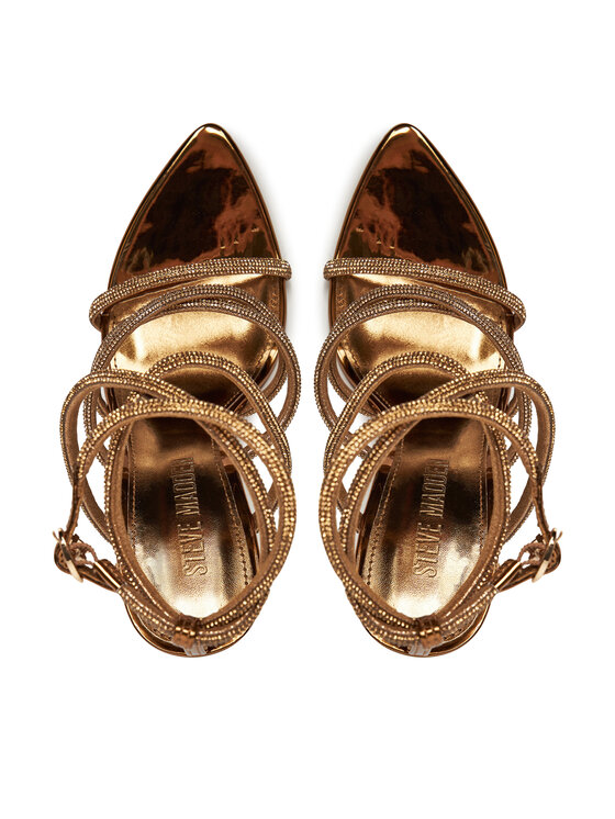 Steve Madden Sandále Steve Madden Sky High SM11003639 Zlatá