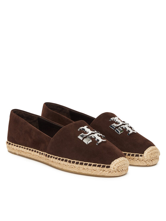 Tory Burch Еспадрильї Tory Burch Eleanor Espadrille 169623 Коричневий