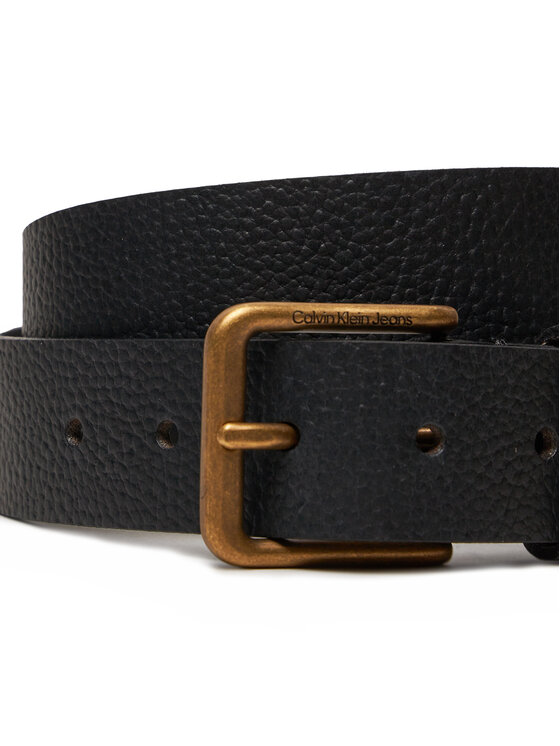 Calvin Klein Pasek Męski Calvin Klein Classic Casual K50K512085 Czarny