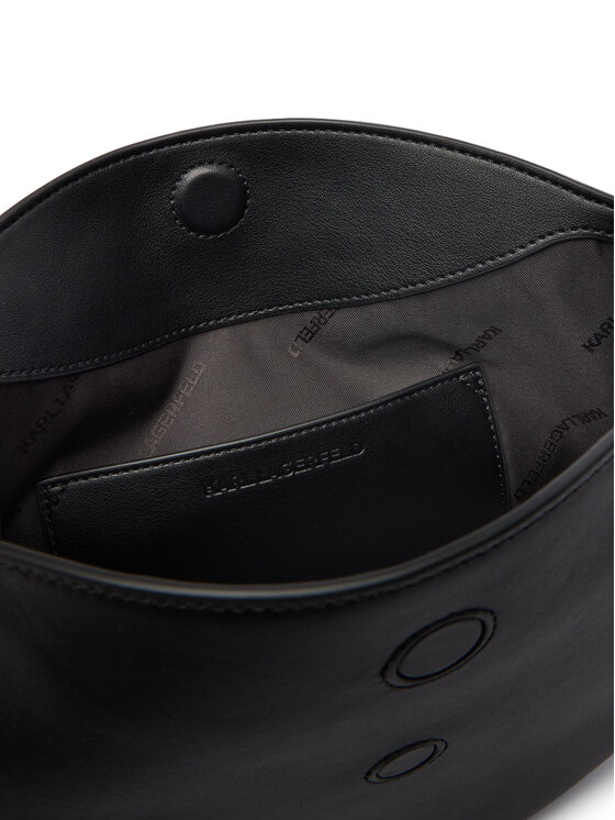 KARL LAGERFELD Ročna torba KARL LAGERFELD B1W30059 Črna