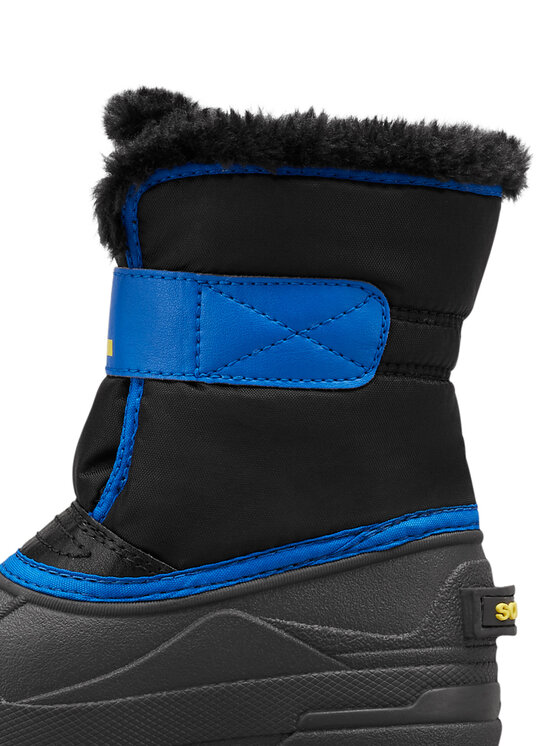 Sorel Sniega zābaki Sorel Childrens Snow Commander™ BootNC5190-001 Melns