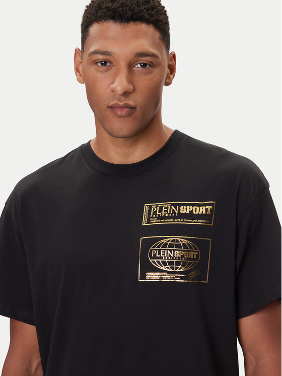 Plein Sport Plein Sport T-Shirt FAEC MTK8354 STE001N Μαύρο Loose Fit
