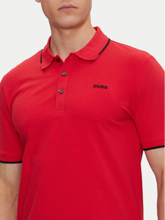 HUGO HUGO Поло Dinoso222 50467344 Червоний Slim Fit