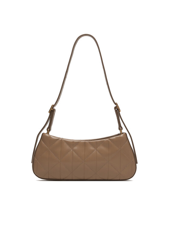 Calvin Klein Torbica Calvin Klein Quilted Sm Shoulder Bag LV04F3327G Bež