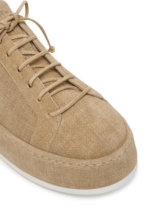 AGL Снікерcи AGL Wrap Lace Up D946025PHMONRO0551 Коричневий