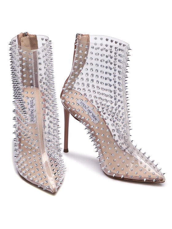 Steve Madden Μποτάκια Steve Madden Via-S SM11001369-02002-494 Ασημί