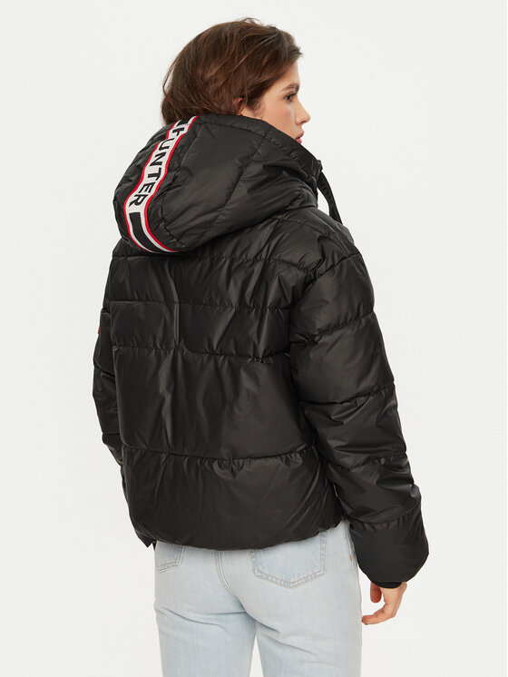 Hunter Hunter Зимова куртка Edine HARW1416242 Чорний Regular Fit