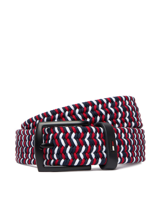 Tommy Hilfiger Ζώνη Ανδρική Tommy Hilfiger Denton Elastic 3.5 AM0AM13946 Έγχρωμο