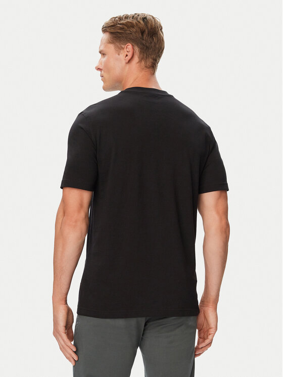 BOSS BOSS Camiseta 50571291 Negro Regular Fit