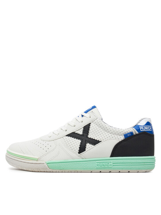 Munich Zapatos de fútbol Munich G-3 Profit 406 3111406 Blanco