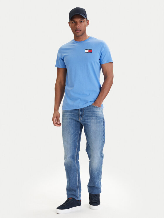 Tommy Jeans Tommy Jeans Camiseta DM0DM20740 Azul Slim Fit