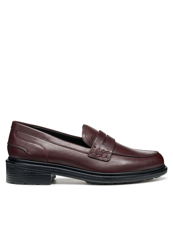 Geox Mokasini Geox D Walk Pleasure D36TGF 00081 C7011 Bordo rdeča