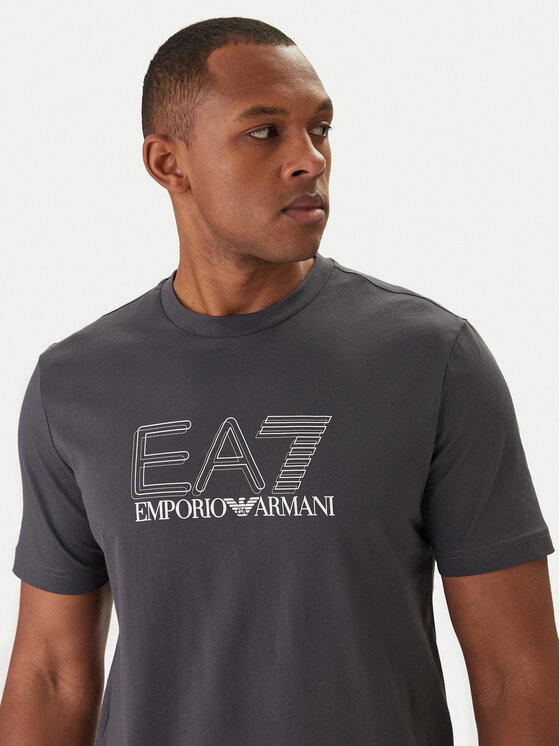 EA7 Emporio Armani EA7 Emporio Armani Camiseta 7M001307 AF10375 Gris Regular Fit
