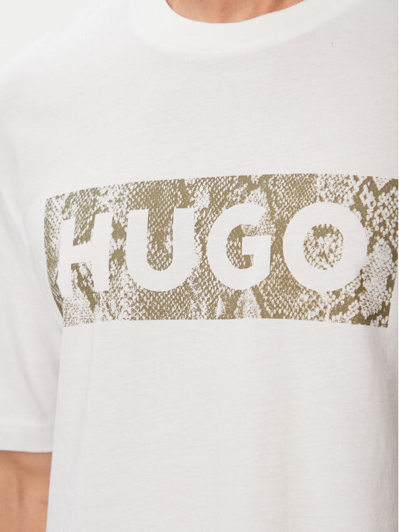 HUGO HUGO Camiseta Nerpient 50566041 Blanco Regular Fit