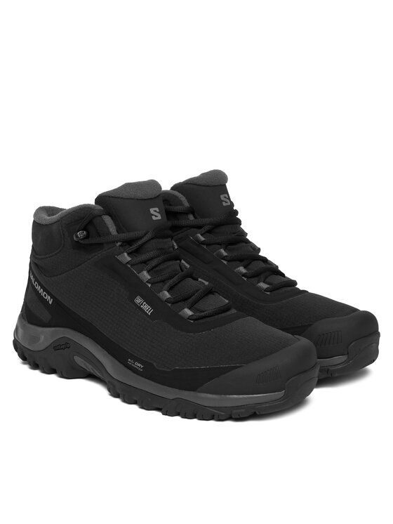 Salomon Трекінгові черевики Salomon Shelter Waterproof L47854200 Чорний