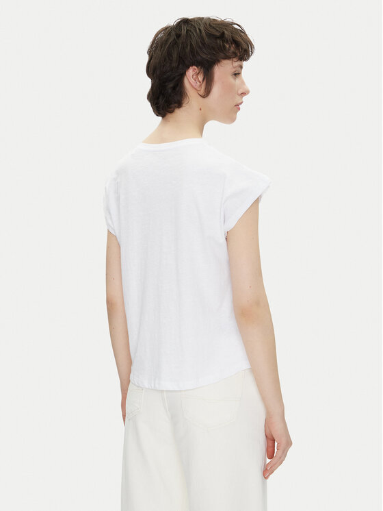 Pepe Jeans Pepe Jeans Футболка Rosalie PL506033 Білий Regular Fit