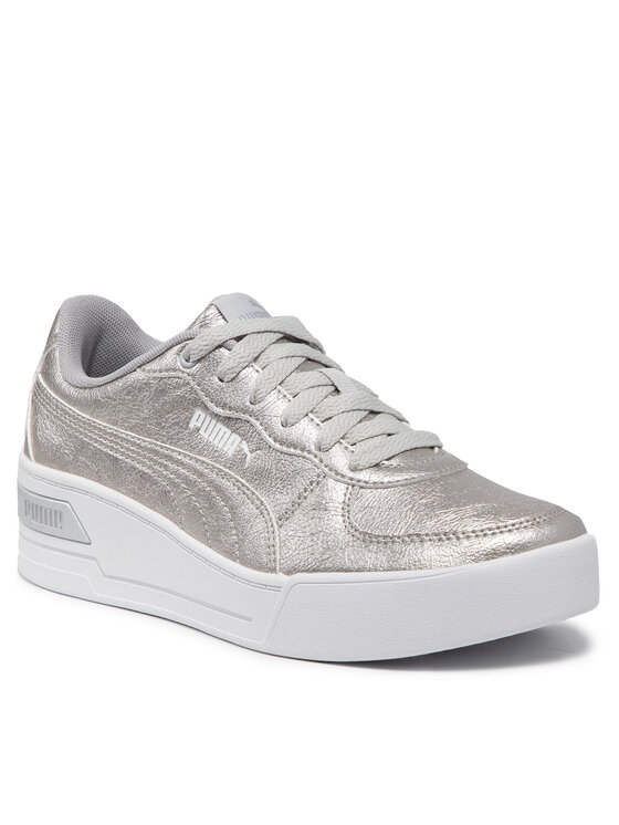 Puma Superge Puma Sky Wedge Metallic 382702 02 Srebrna